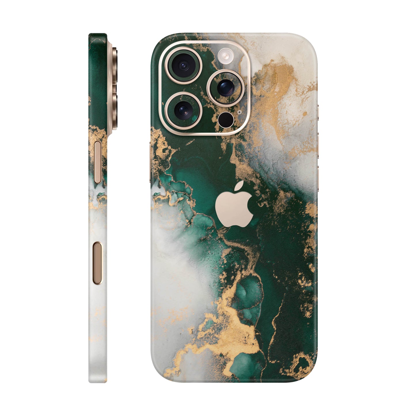 Folie de protectie iPhone 16 Pro Max, eSkins Signature, Forest Mist