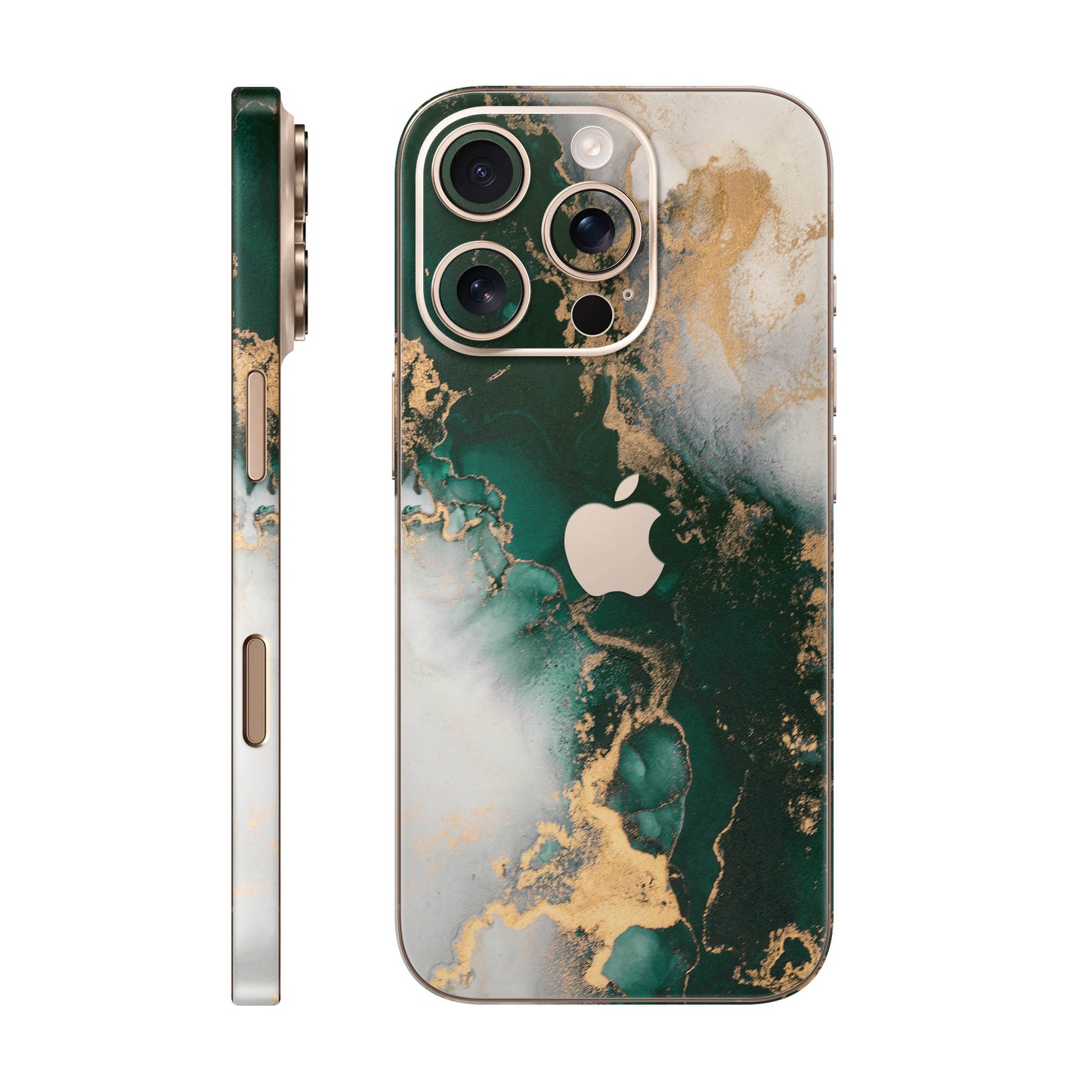 Folie de protectie iPhone 16 Pro Max, eSkins Signature, Forest Mist