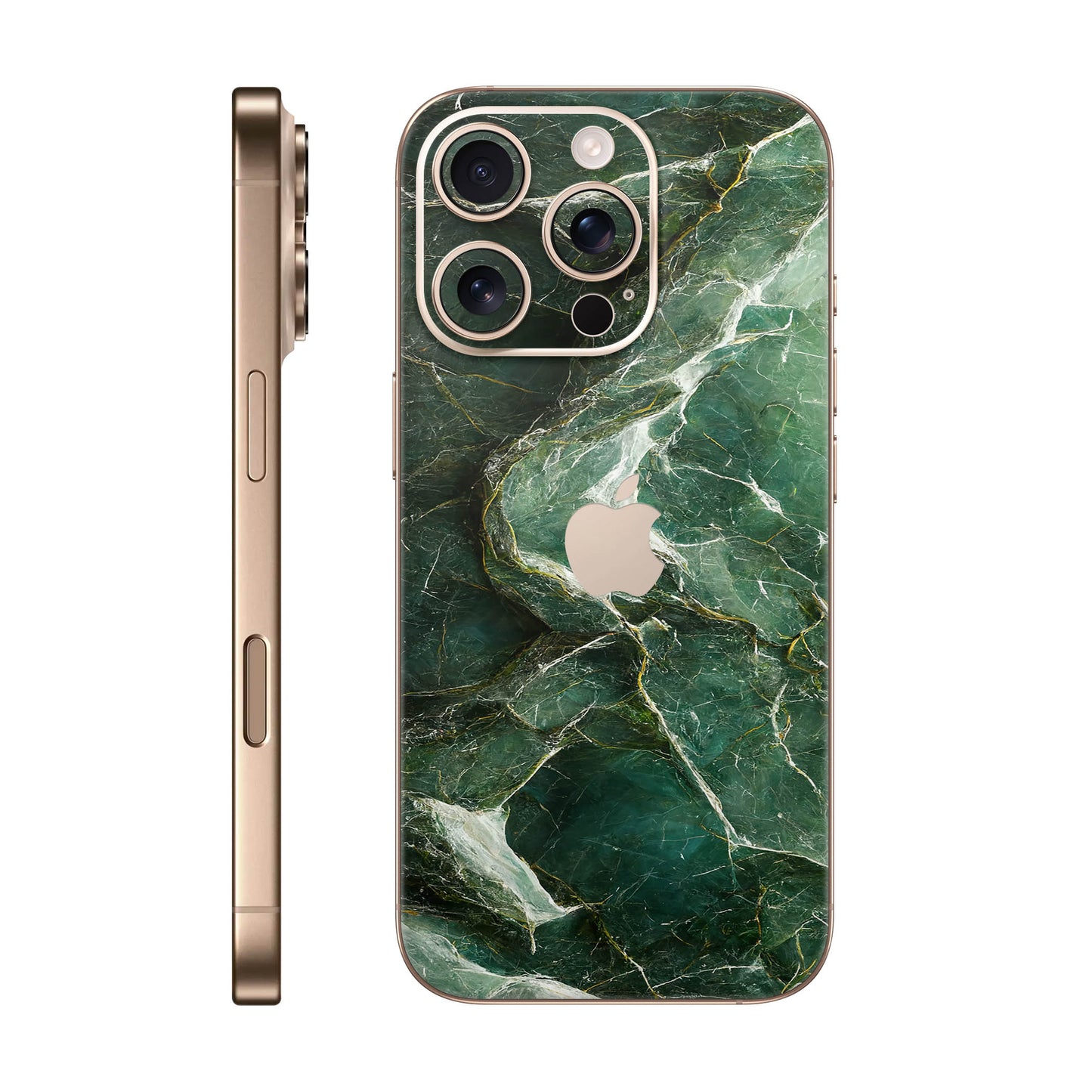Folie de protectie iPhone 16 Pro Max, eSkins Signature, Mystic Emerald