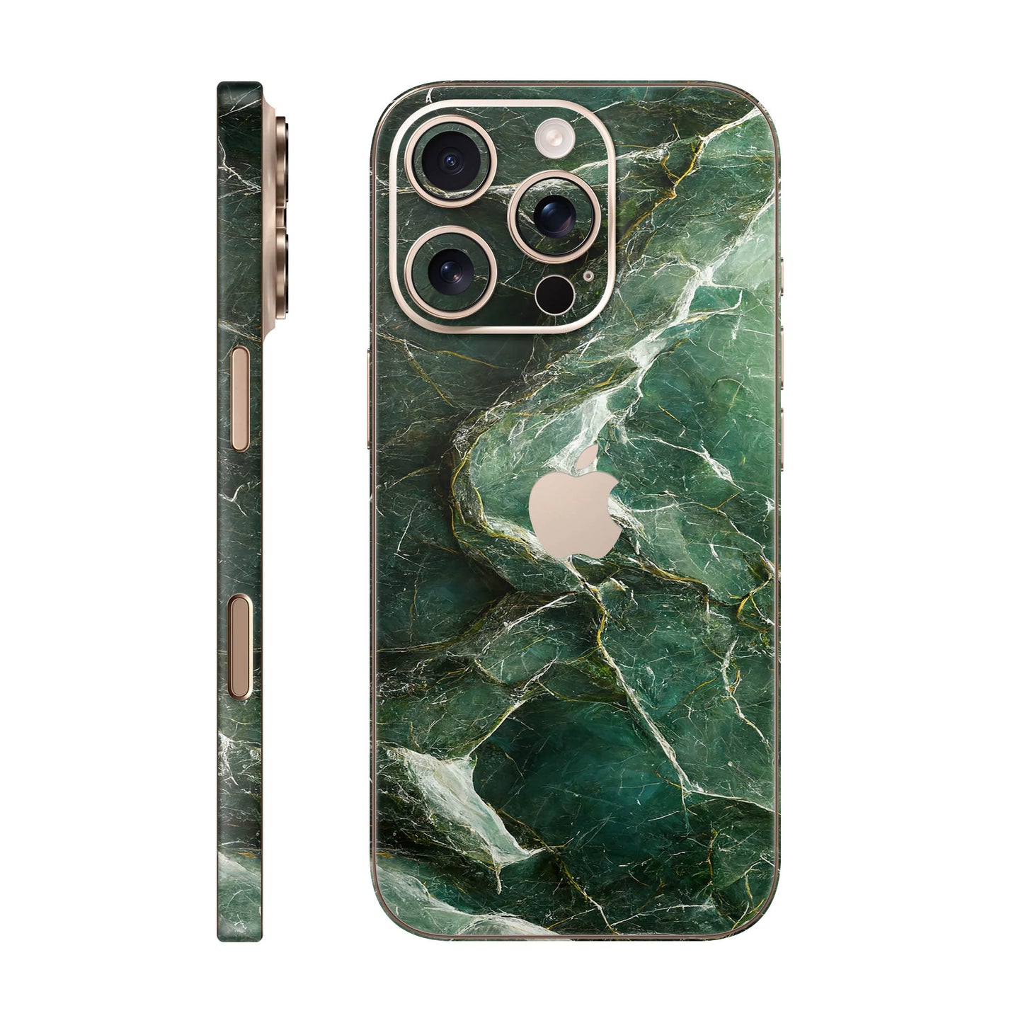 Folie de protectie iPhone 16 Pro Max, eSkins Signature, Mystic Emerald
