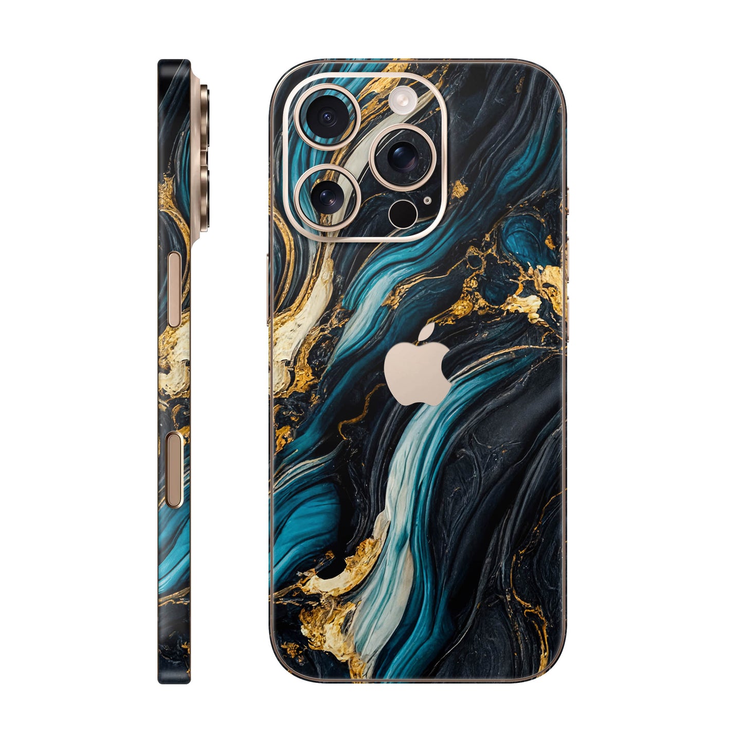 Folie de protectie iPhone 16 Pro Max, eSkins Signature, Mystic Ocean