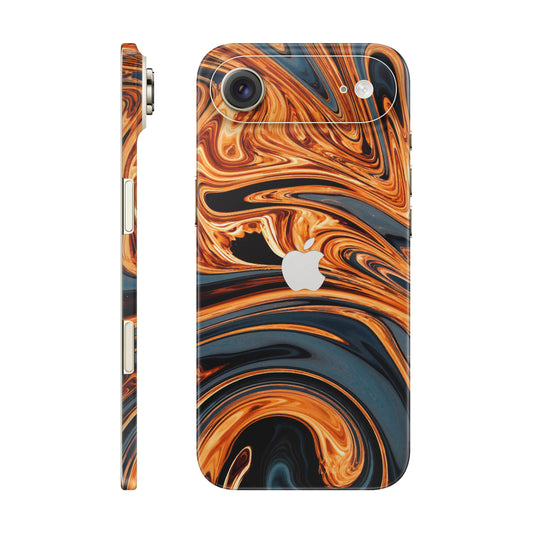 Folie de protectie iPhone 17 Air, eSkins Signature, Skin Amber Blaze