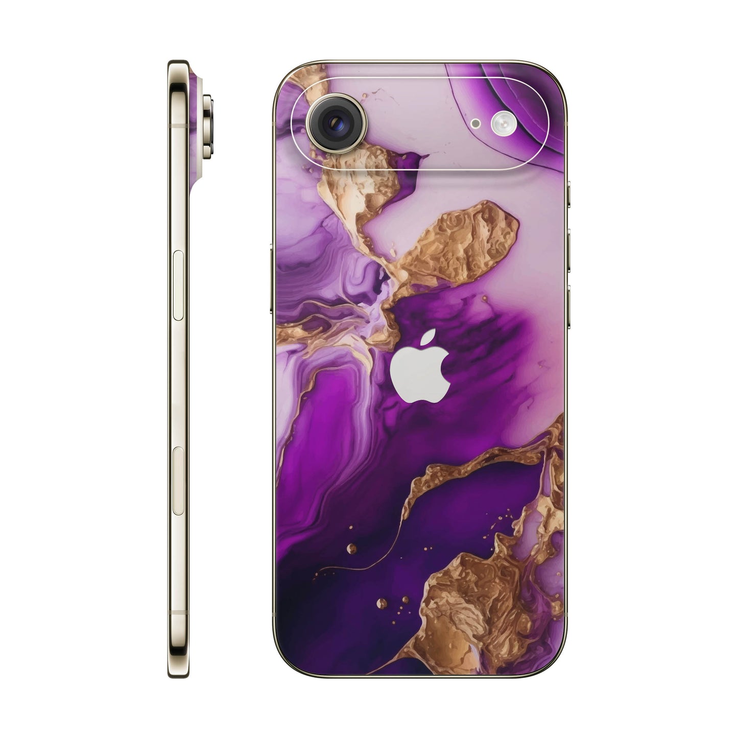 Folie de protectie iPhone 17 Air, eSkins Signature, Skin Amethyst Dream
