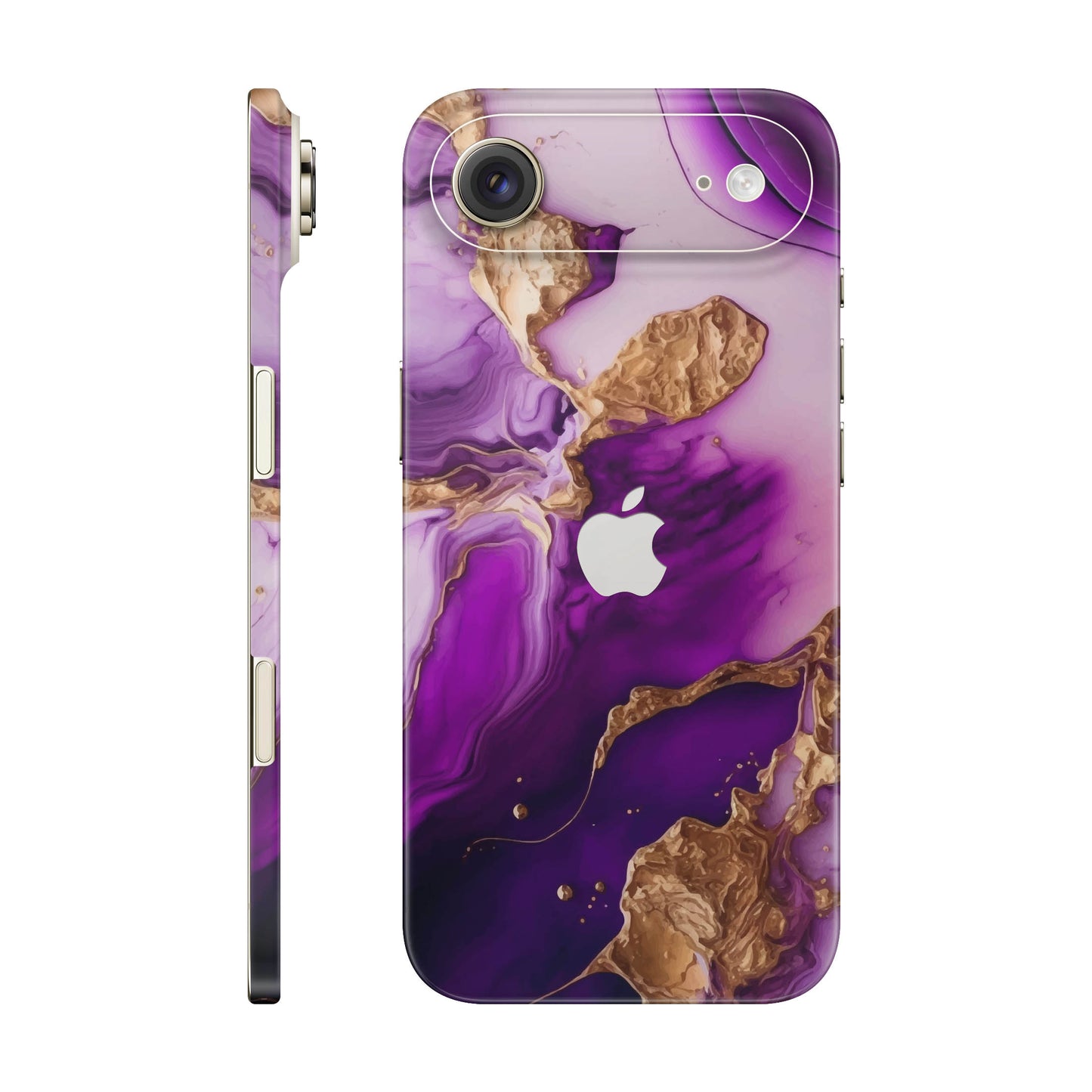 Folie de protectie iPhone 17 Air, eSkins Signature, Skin Amethyst Dream