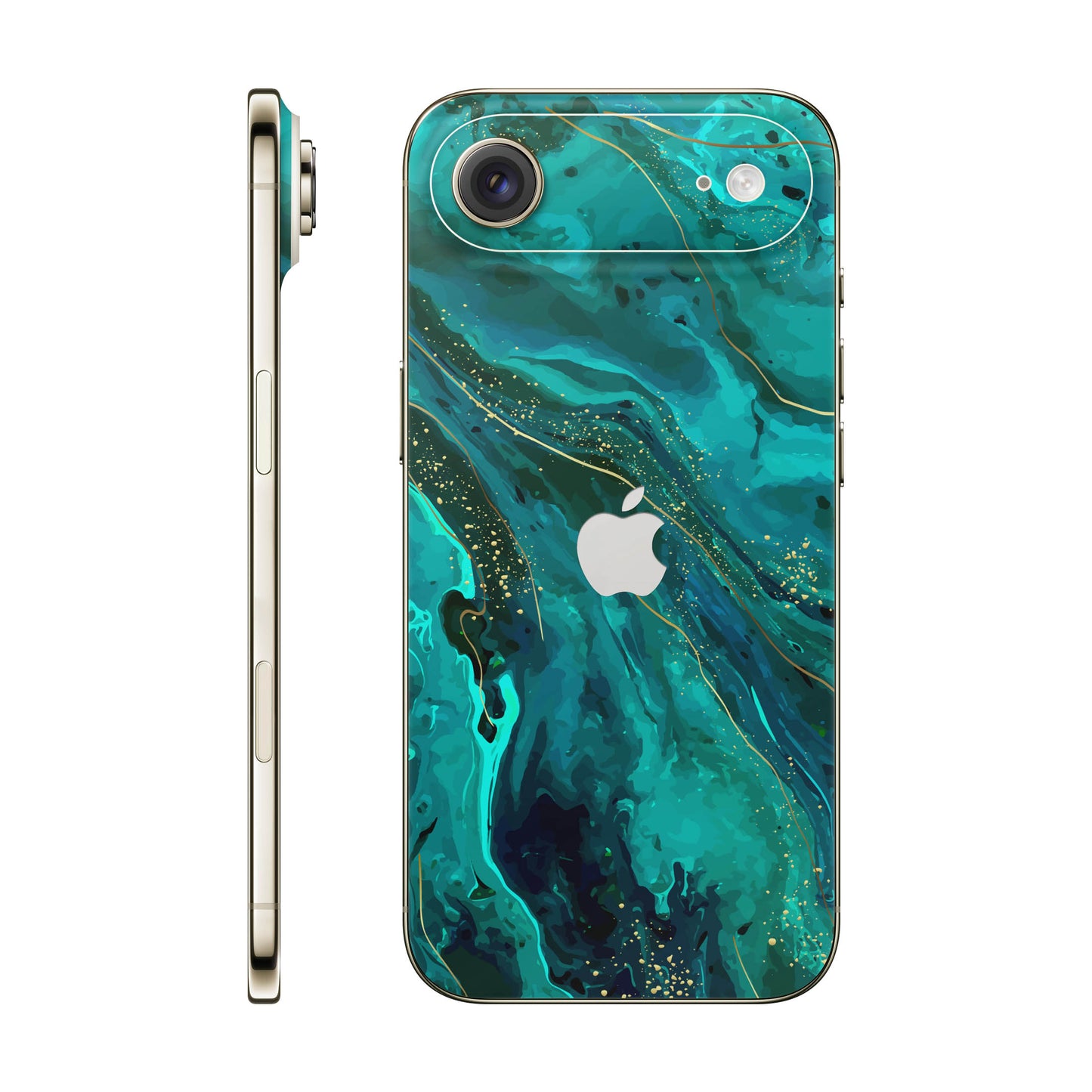 Folie de protectie iPhone 17 Air, eSkins Signature, Skin Celestial Lagoon