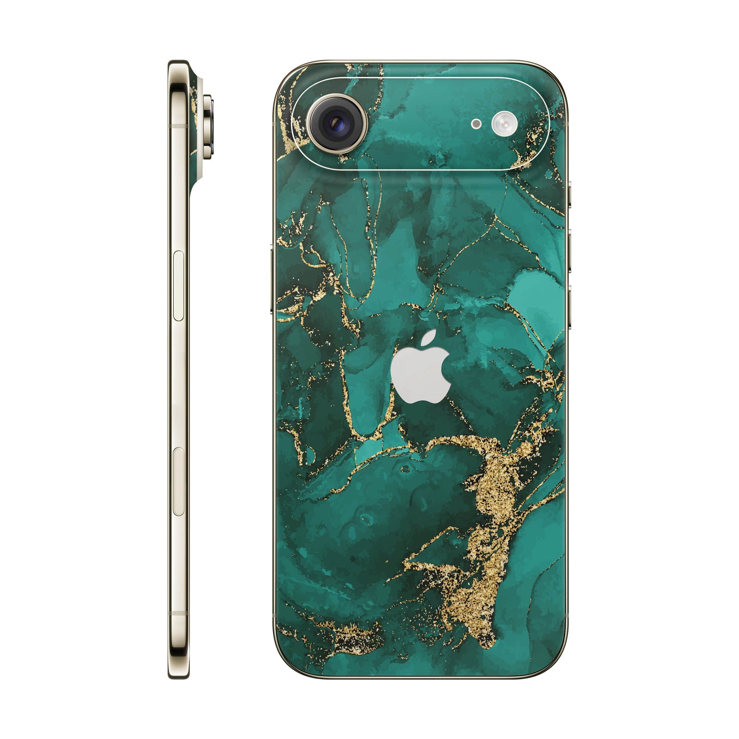Folie de protectie iPhone 17 Air, eSkins Signature, Ethereal Green