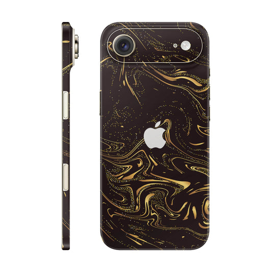 Folie de protectie iPhone 17 Air, eSkins Signature, Golden Noir