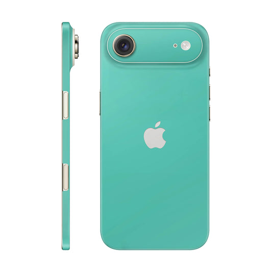 Folie de protectie iPhone 17 Air, eSkins Unique, Skin Mat Verde Menta