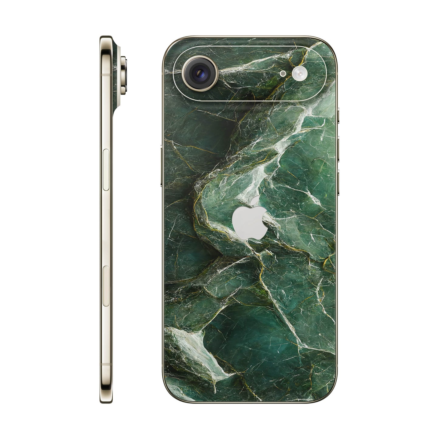 Folie de protectie iPhone 17 Air, eSkins Signature, Mystic Emerald