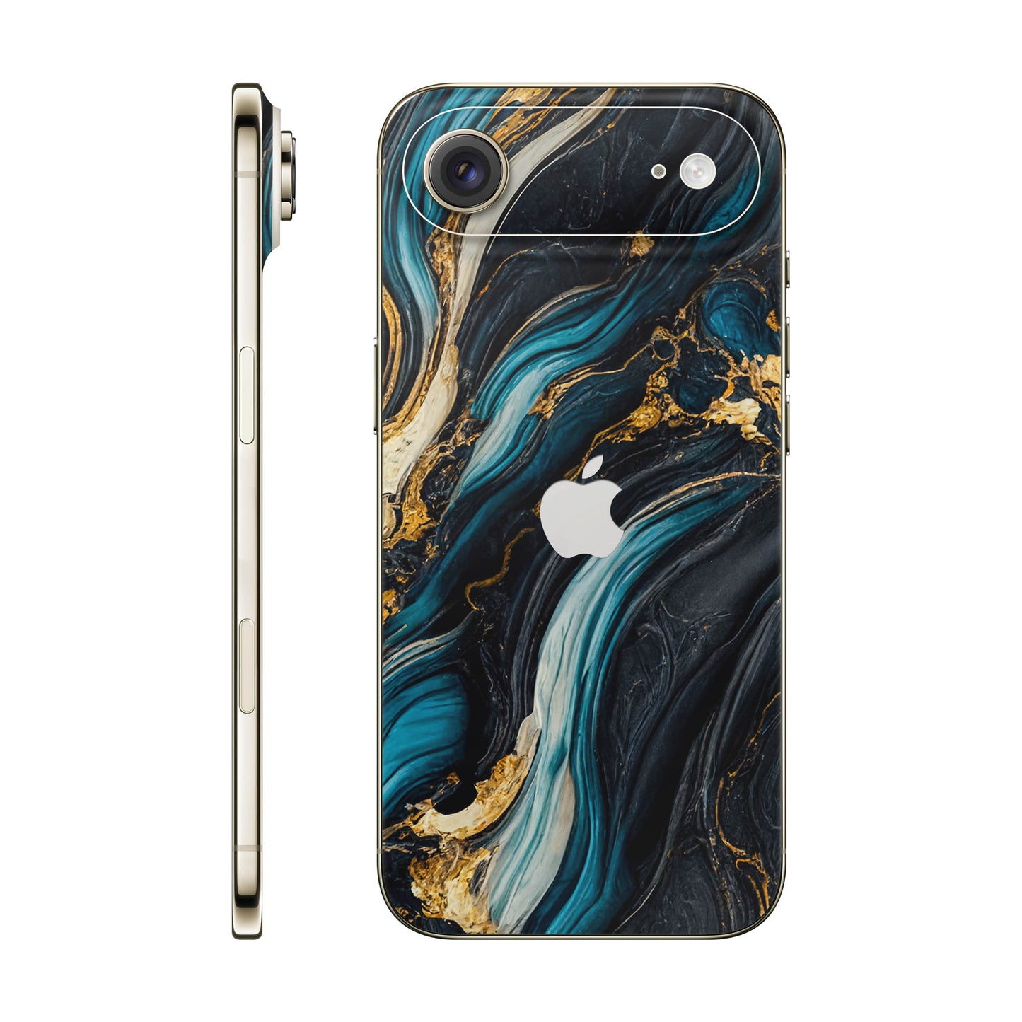 Folie de protectie iPhone 17 Air, eSkins Signature, Mystic Ocean