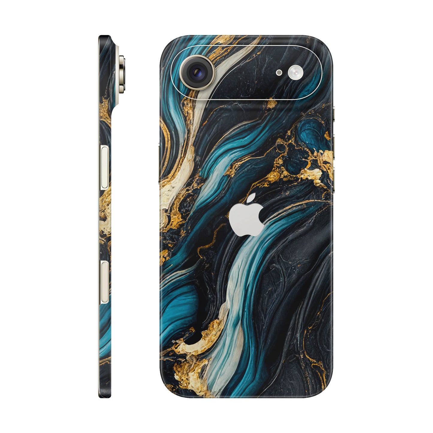 Folie de protectie iPhone 17 Air, eSkins Signature, Mystic Ocean