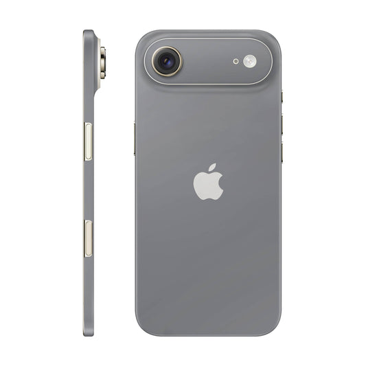 Folie de protectie iPhone 17 Air, eSkins Unique, Skin Mat Gri