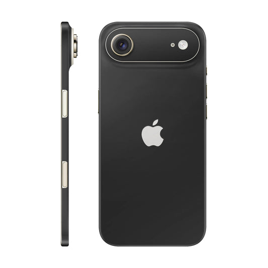 Folie de protectie iPhone 17 Air, eSkins Unique, Skin Mat Negru