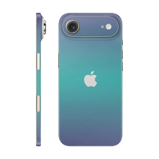 Folie de protectie iPhone 17 Air, eSkins Unique, Skin Cameleon Turcoaz-Lavanda