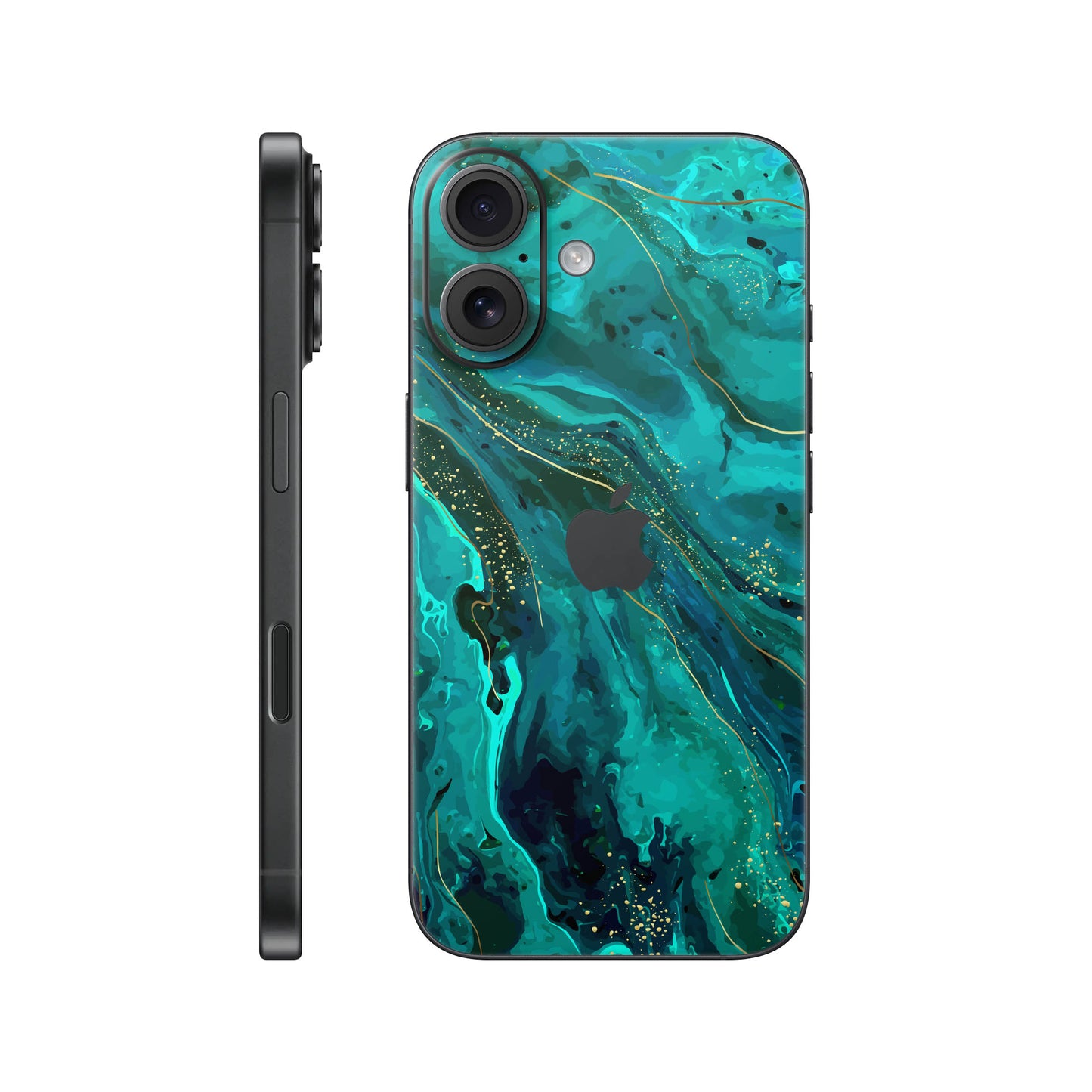 Folie de protectie iPhone 17, eSkins Signature, Skin Celestial Lagoon