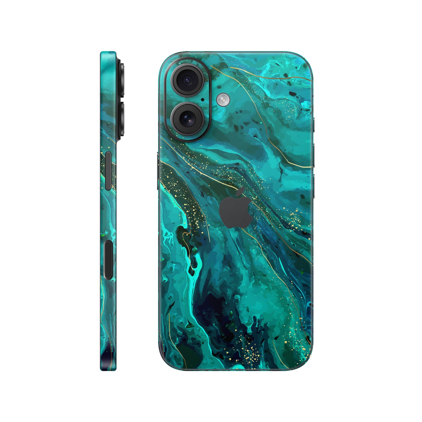 Folie de protectie iPhone 17, eSkins Signature, Skin Celestial Lagoon
