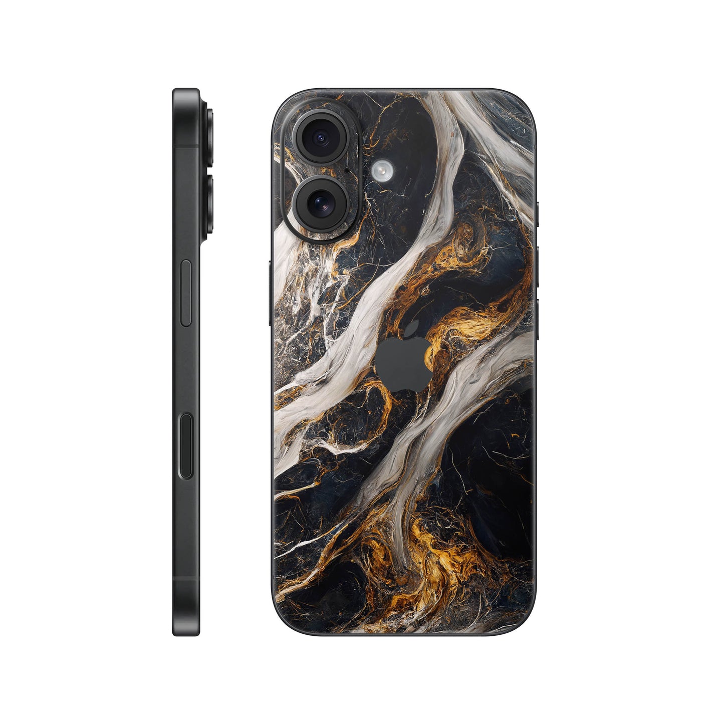 Folie de protectie iPhone 17, eSkins Signature, Skin Luxe Nebula