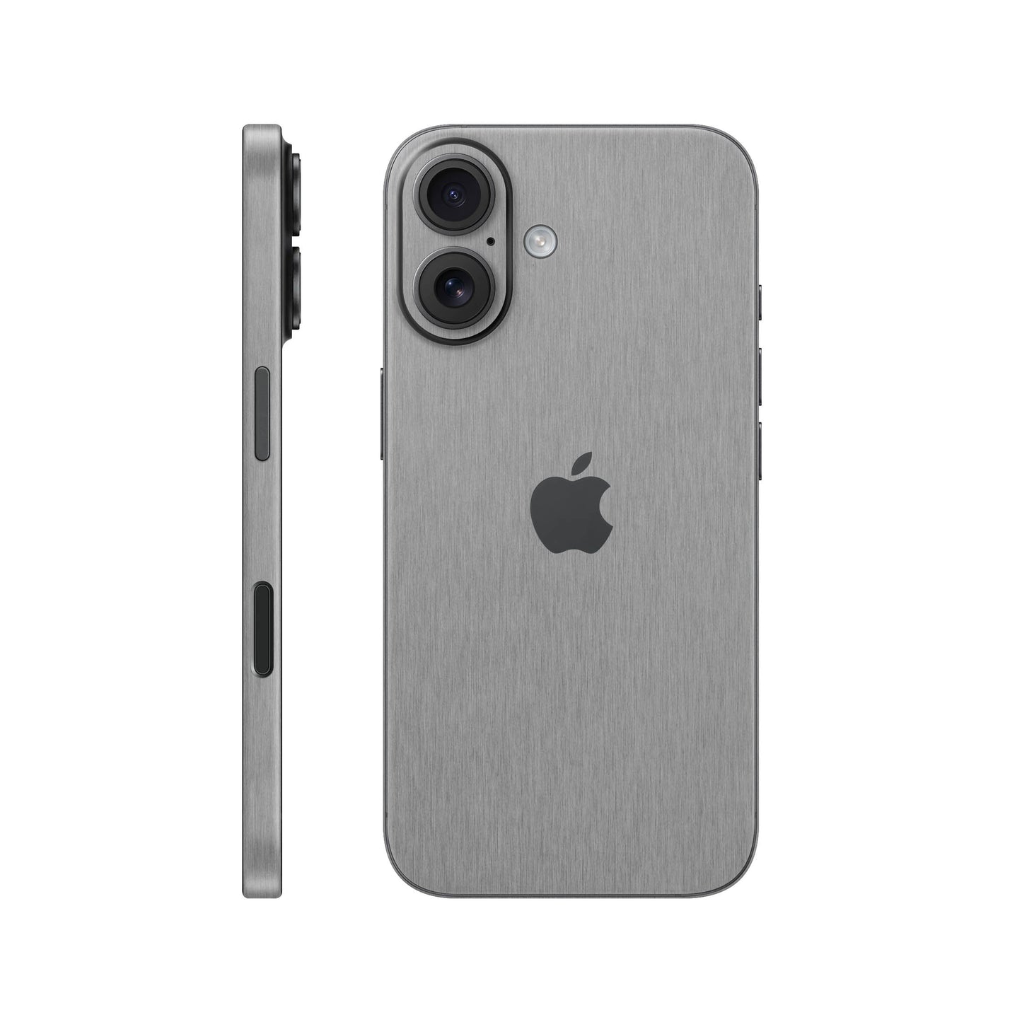 Folie de protectie iPhone 17, eSkins Elegans, Skin Metalic Grafit
