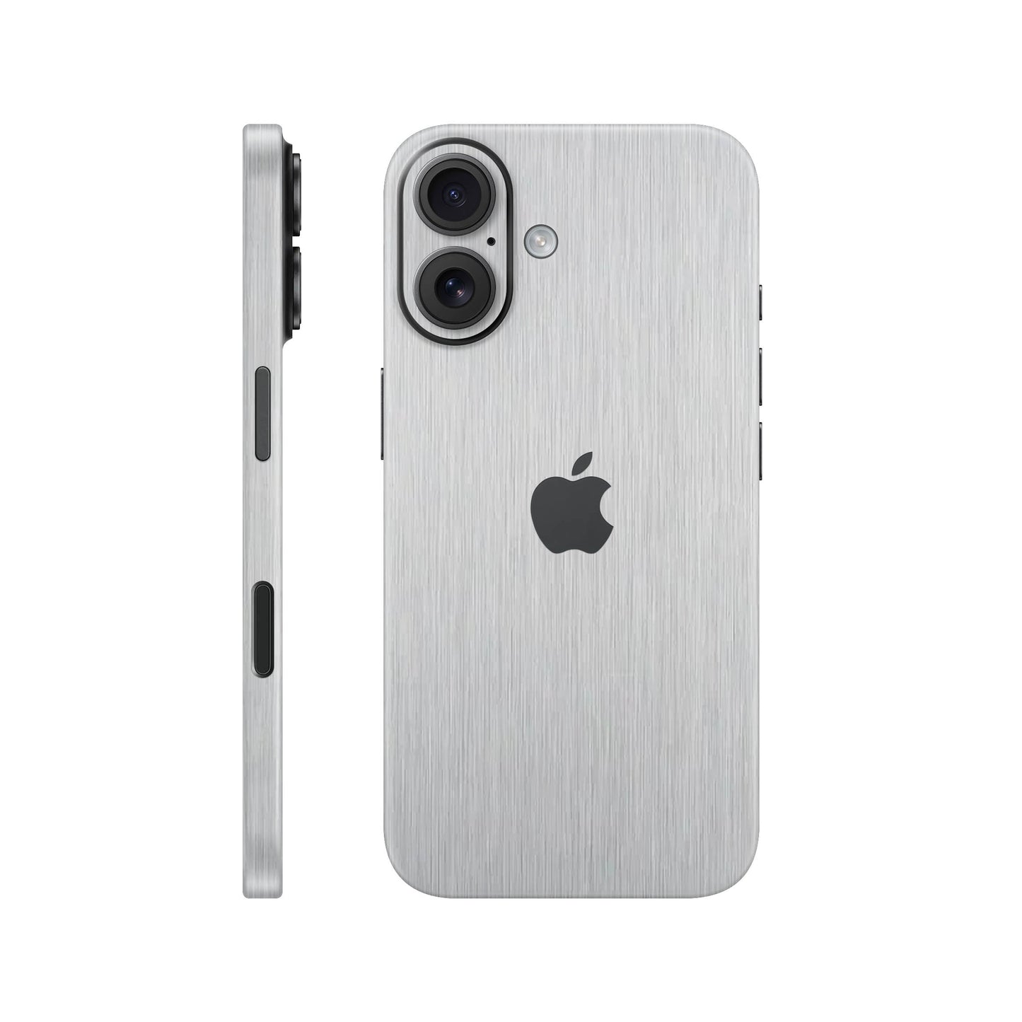 Folie de protectie iPhone 17, eSkins Elegans, Skin Metalic Gri