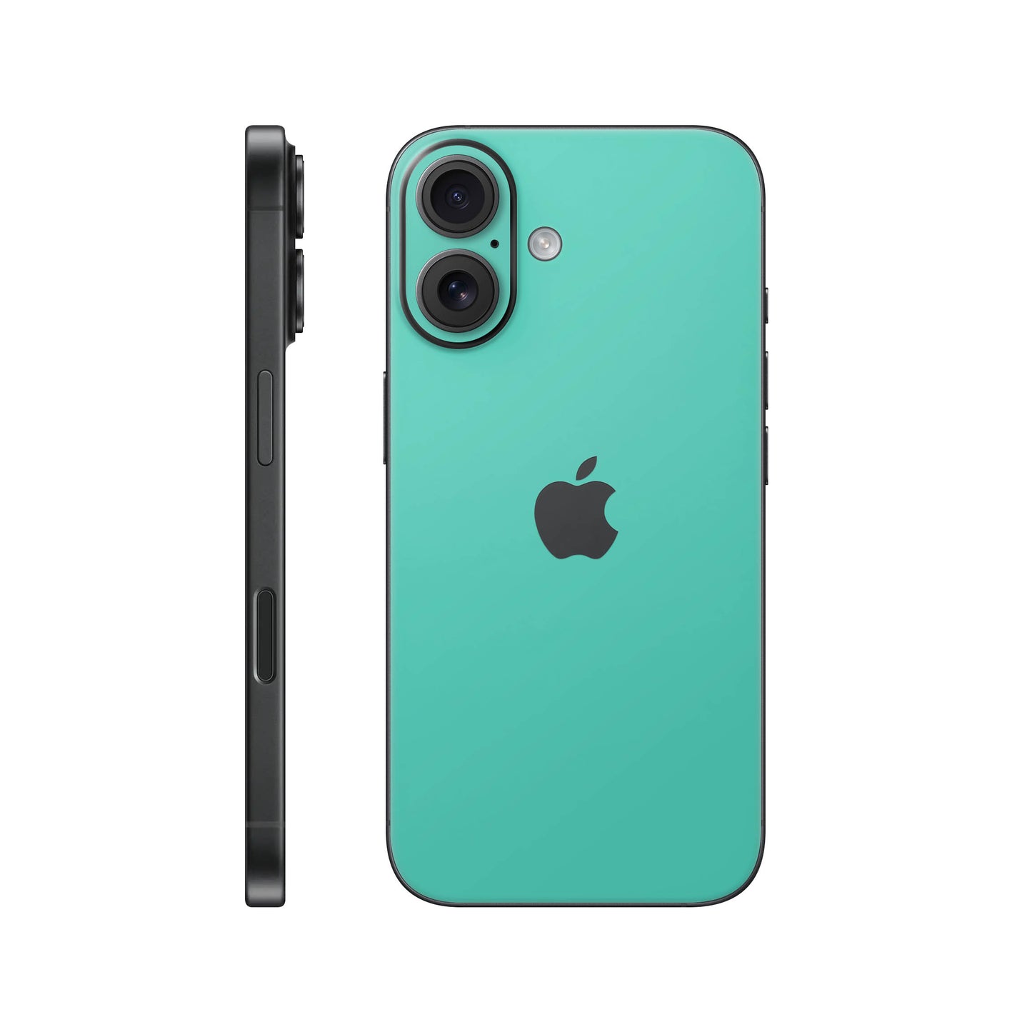 Folie de protectie iPhone 17, eSkins Unique, Skin Mat Verde Menta