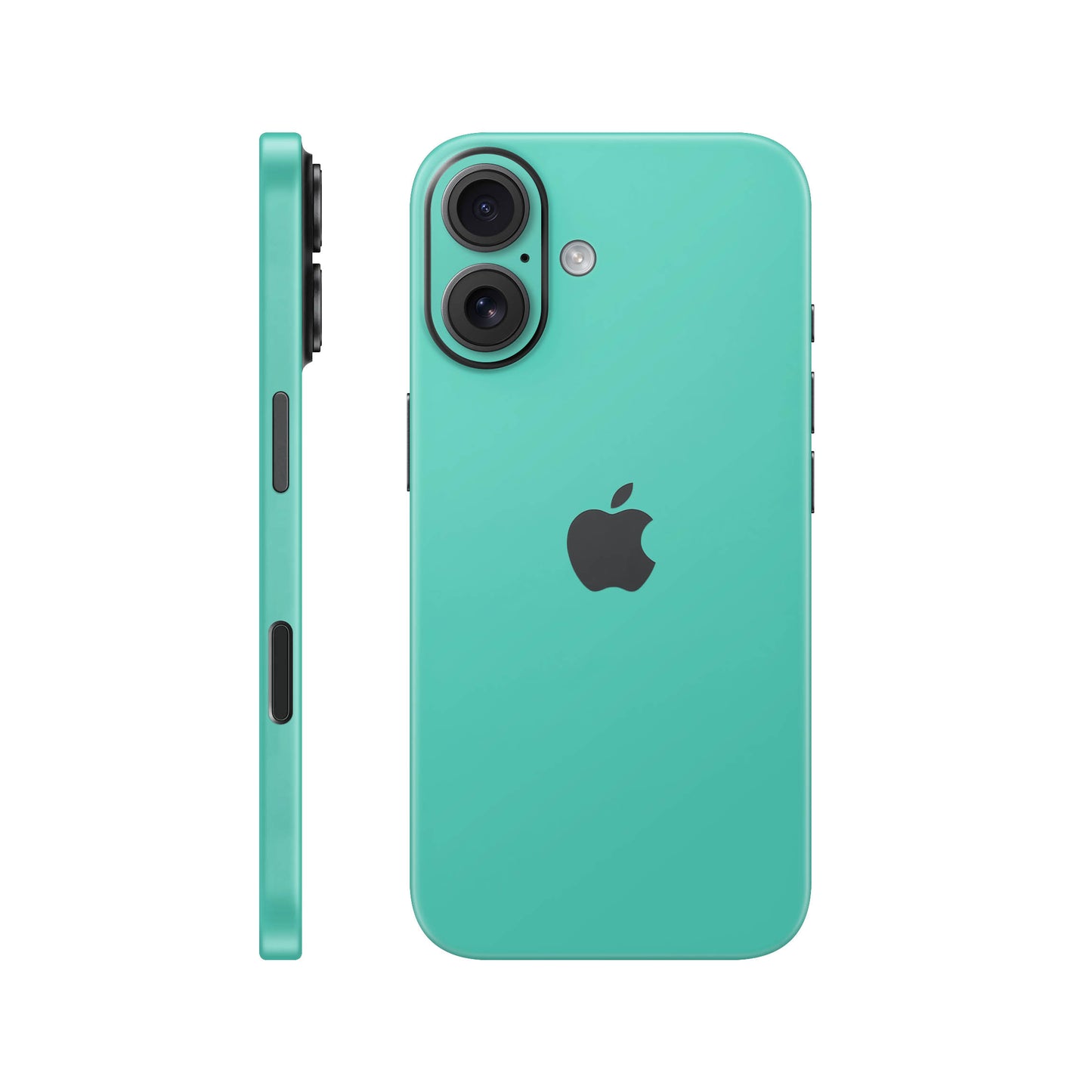 Folie de protectie iPhone 17, eSkins Unique, Skin Mat Verde Menta