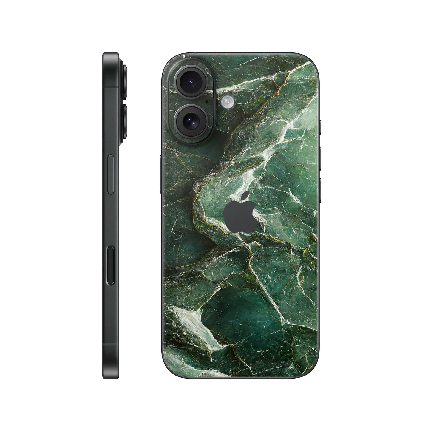Folie de protectie iPhone 17, eSkins Signature, Mystic Emerald