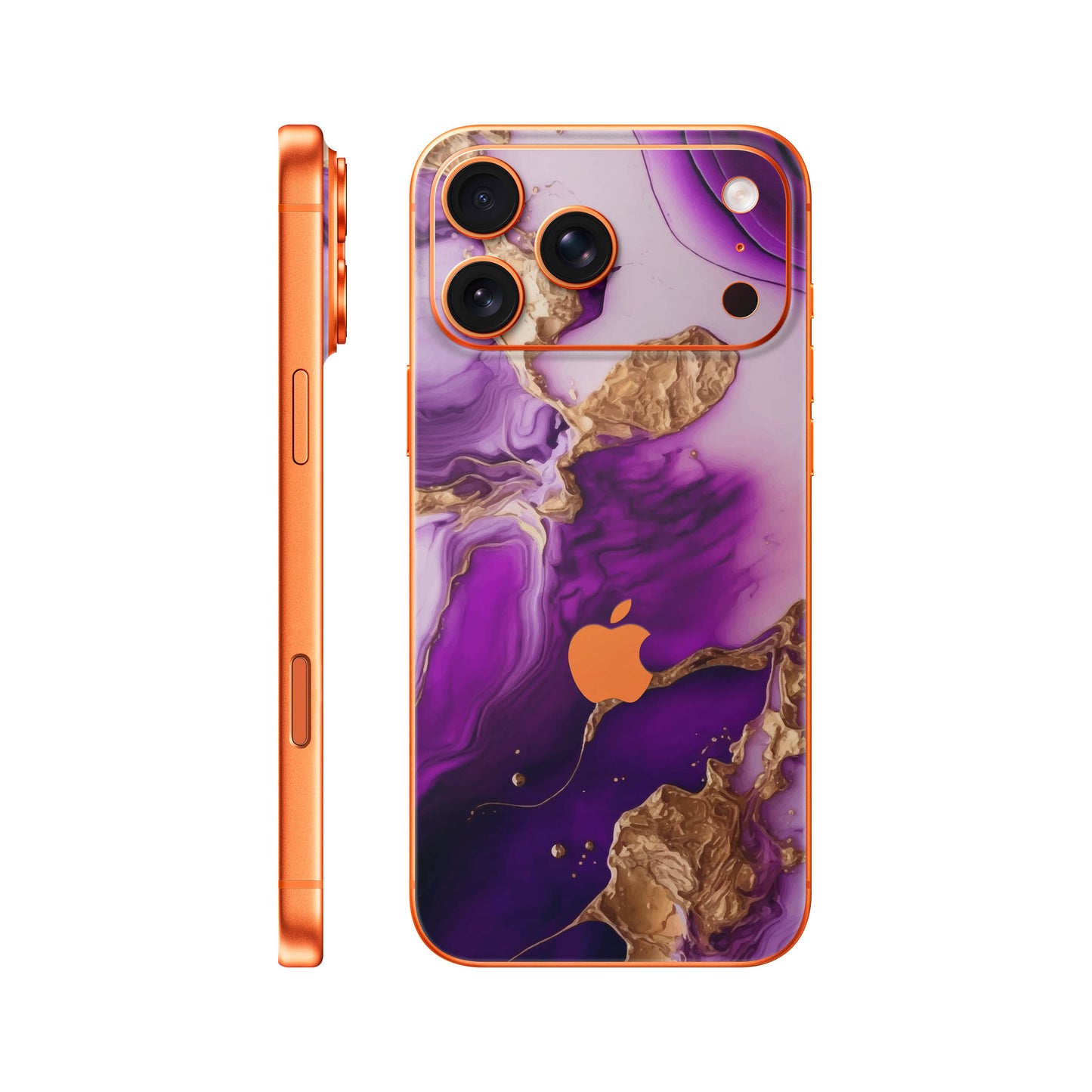 Folie de protectie iPhone 17 Pro, eSkins Signature, Skin Amethyst Dream