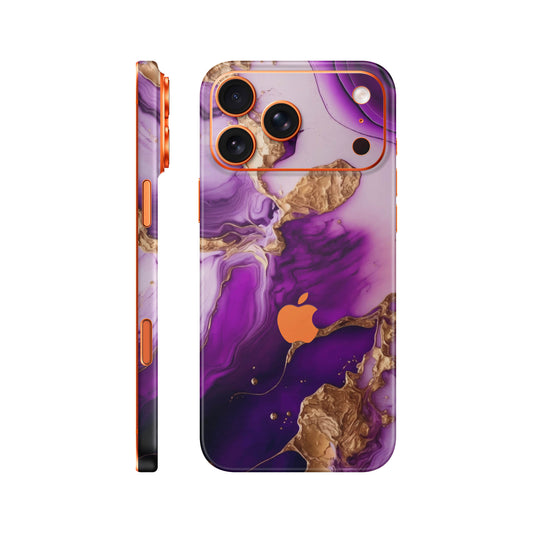 Folie de protectie iPhone 17 Pro, eSkins Signature, Skin Amethyst Dream