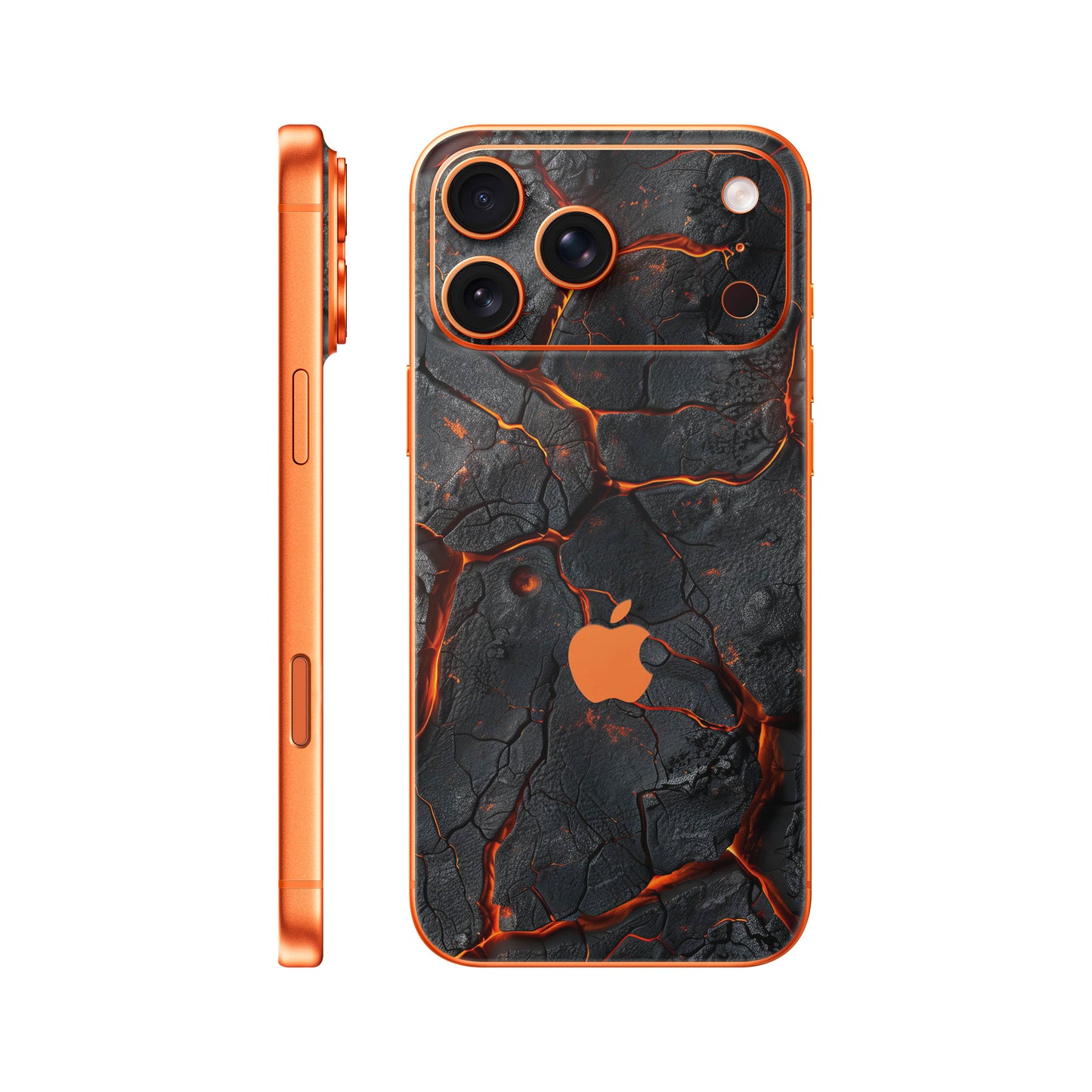 Folie de protectie iPhone 17 Pro, eSkins Signature, Skin Inferno Crust