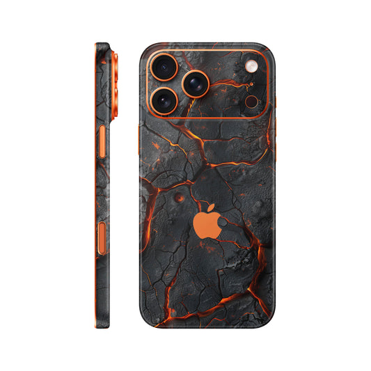Folie de protectie iPhone 17 Pro, eSkins Signature, Skin Inferno Crust