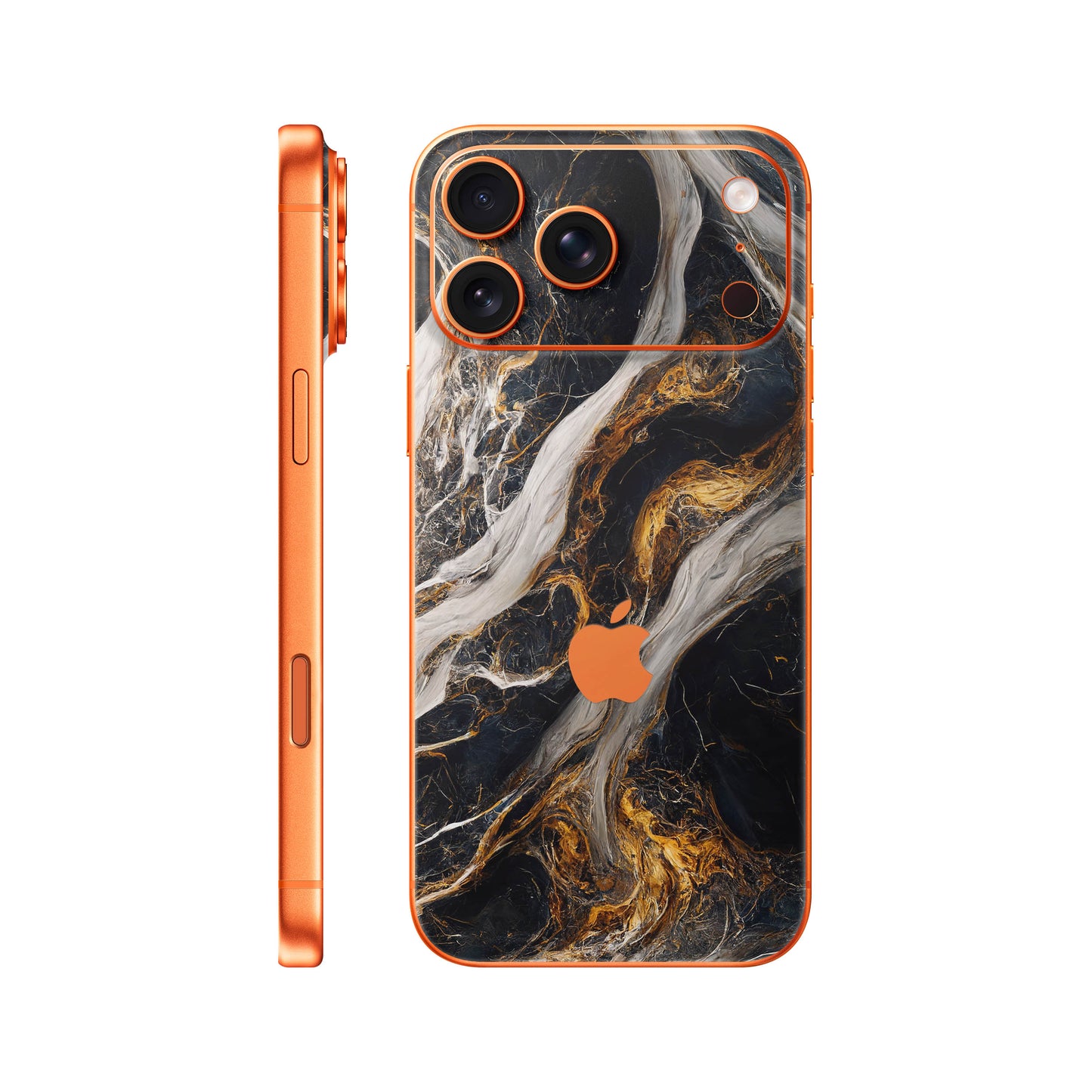 Folie de protectie iPhone 17 Pro, eSkins Signature, Skin Luxe Nebula
