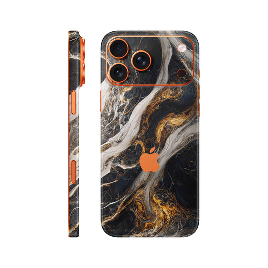 Folie de protectie iPhone 17 Pro, eSkins Signature, Skin Luxe Nebula