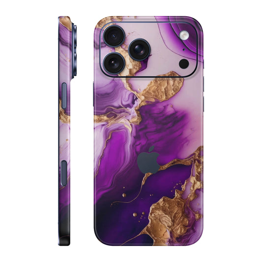 Folie de protectie iPhone 17 Pro Max, eSkins Signature, Skin Amethyst Dream