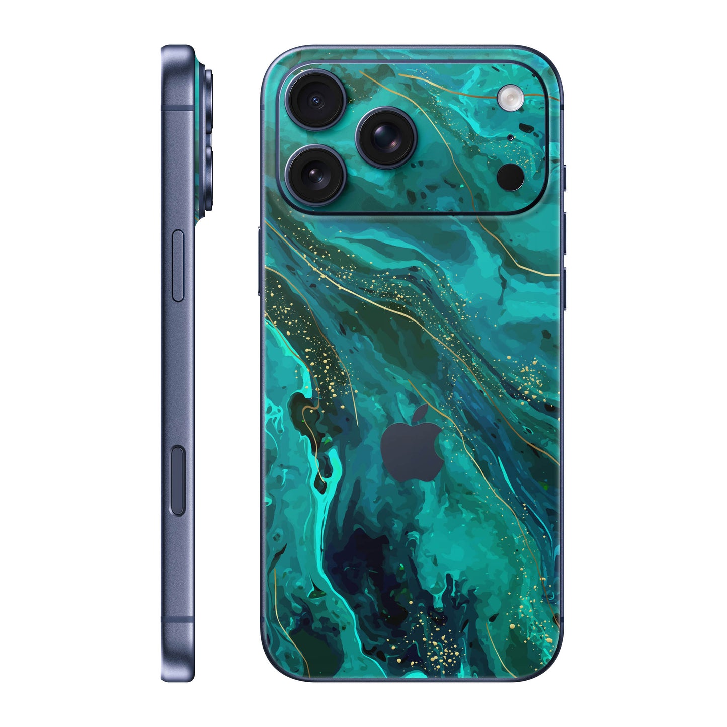 Folie de protectie iPhone 17 Pro Max, eSkins Signature, Skin Celestial Lagoon