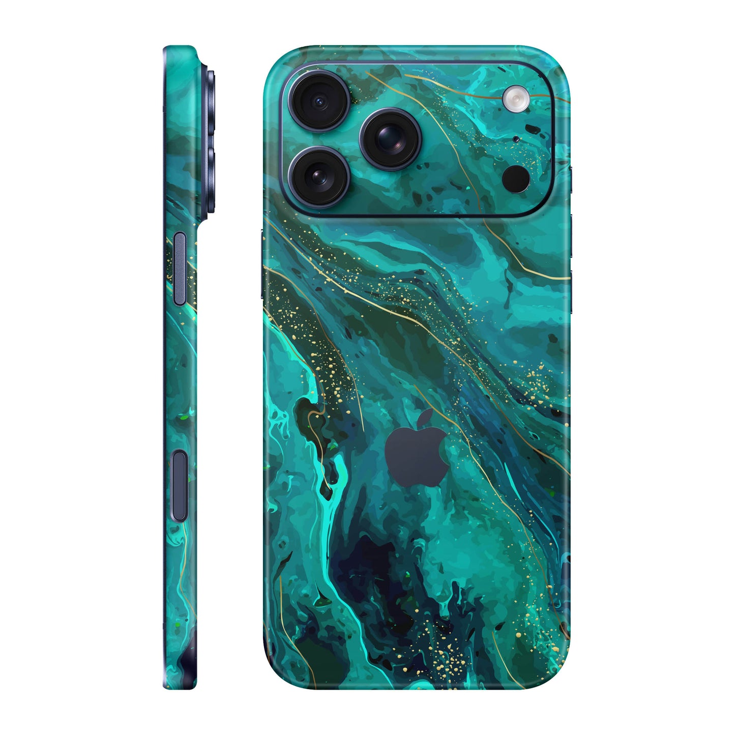 Folie de protectie iPhone 17 Pro Max, eSkins Signature, Skin Celestial Lagoon