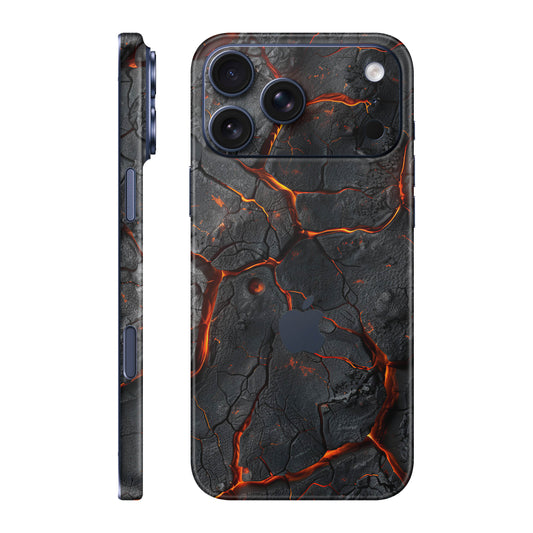 Folie de protectie iPhone 17 Pro Max, eSkins Signature, Skin Inferno Crust
