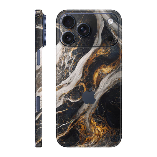 Folie de protectie iPhone 17 Pro Max, eSkins Signature, Skin Luxe Nebula
