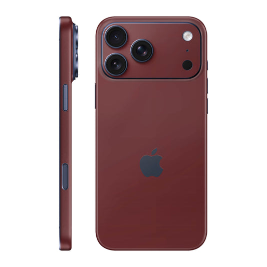 Folie de protectie iPhone 17 Pro Max, eSkins Unique, Skin Mat Cupru