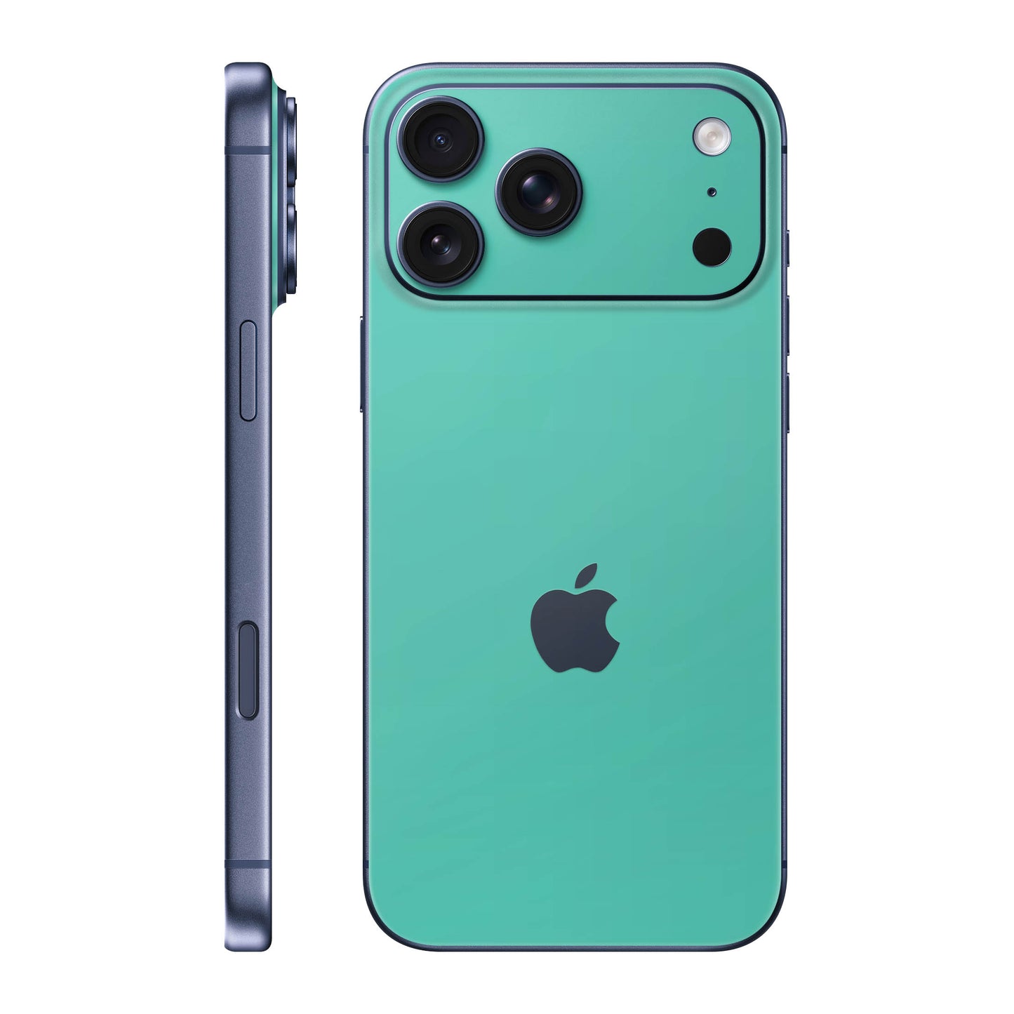 Folie de protectie iPhone 17 Pro Max, eSkins Unique, Skin Mat Verde Menta