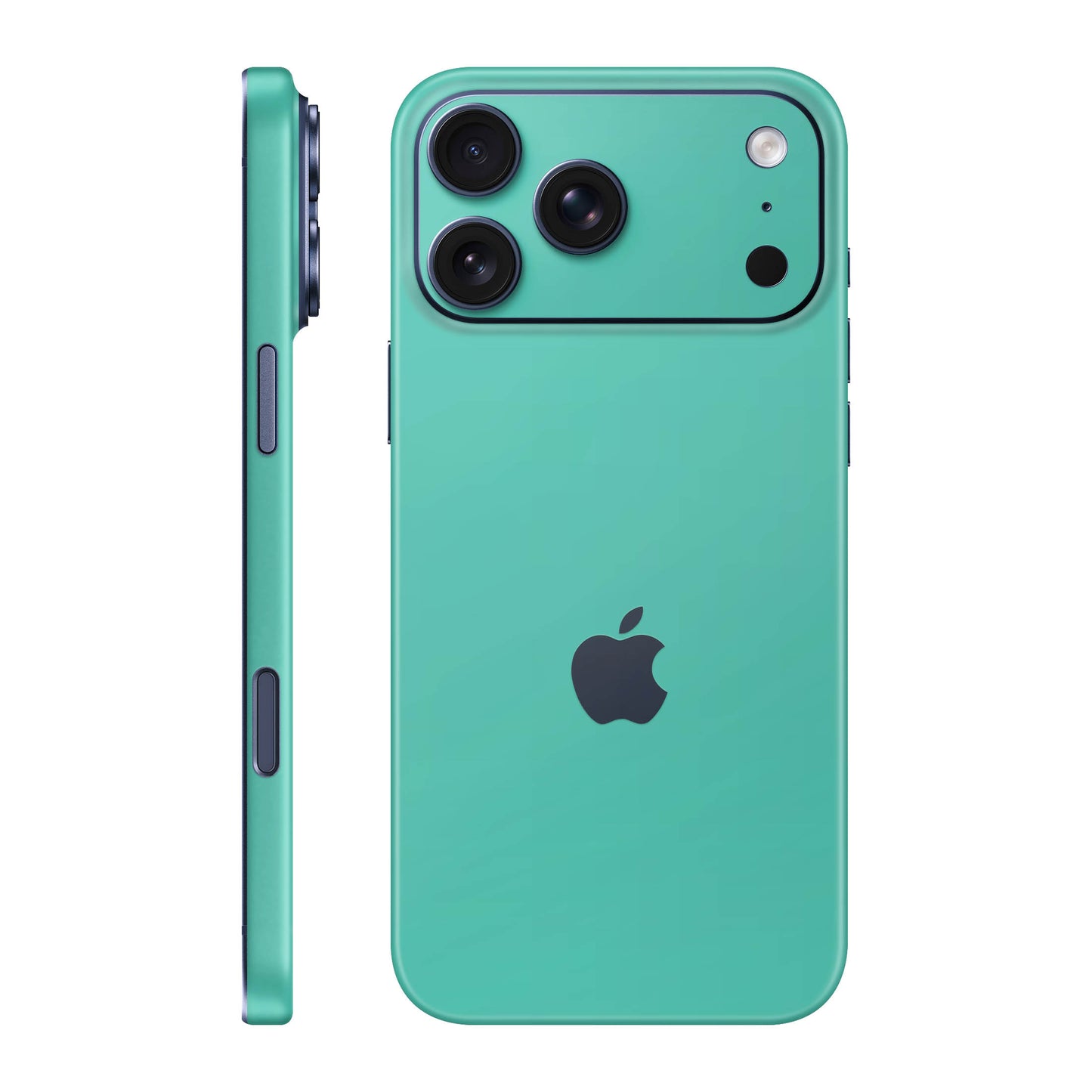 Folie de protectie iPhone 17 Pro Max, eSkins Unique, Skin Mat Verde Menta