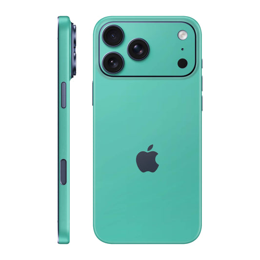 Folie de protectie iPhone 17 Pro Max, eSkins Unique, Skin Mat Verde Menta