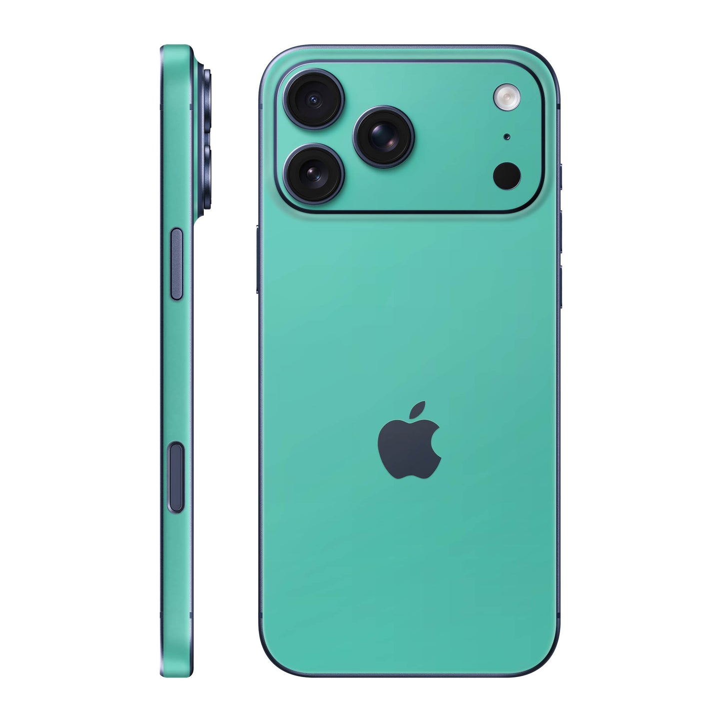Folie de protectie iPhone 17 Pro Max, eSkins Unique, Skin Mat Verde Menta