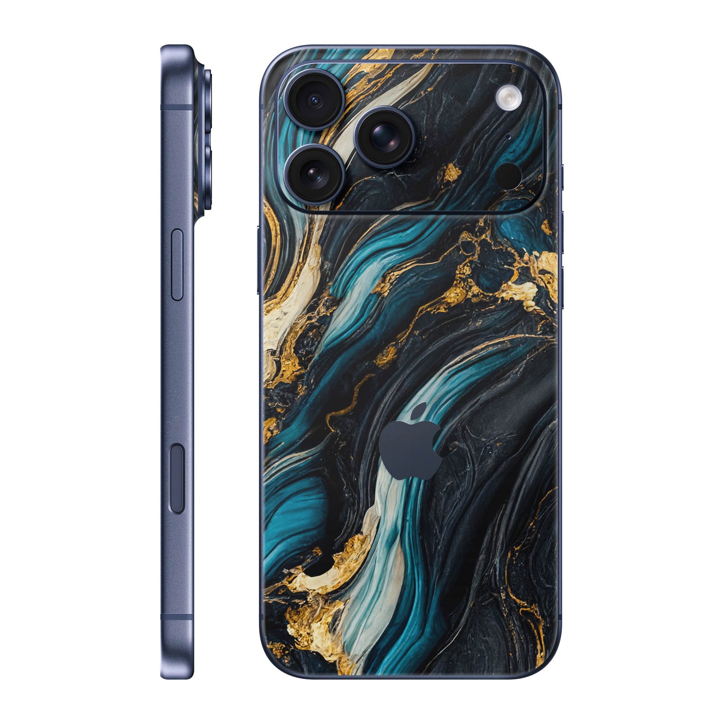 Folie de protectie iPhone 17 Pro Max, eSkins Signature, Mystic Ocean