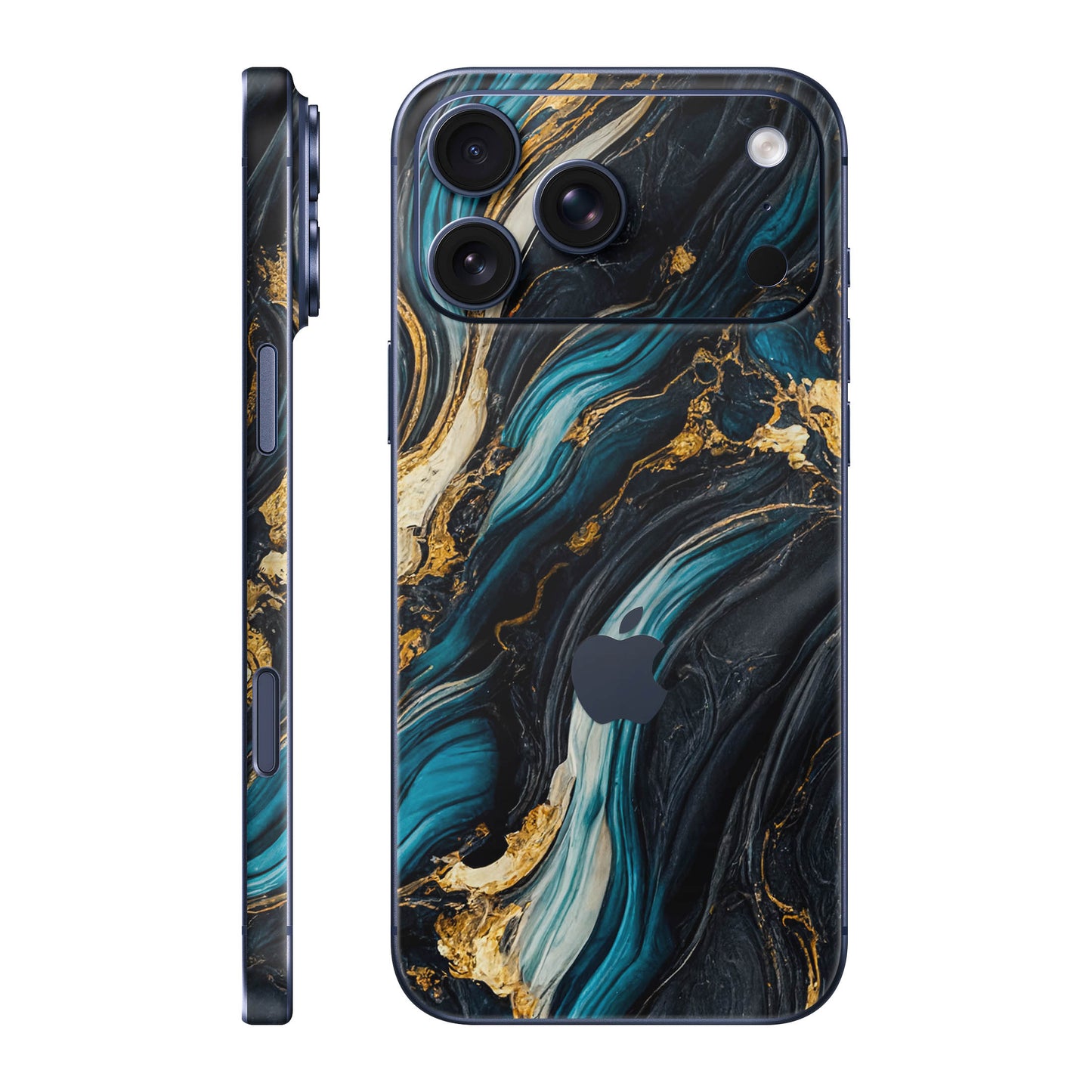 Folie de protectie iPhone 17 Pro Max, eSkins Signature, Mystic Ocean