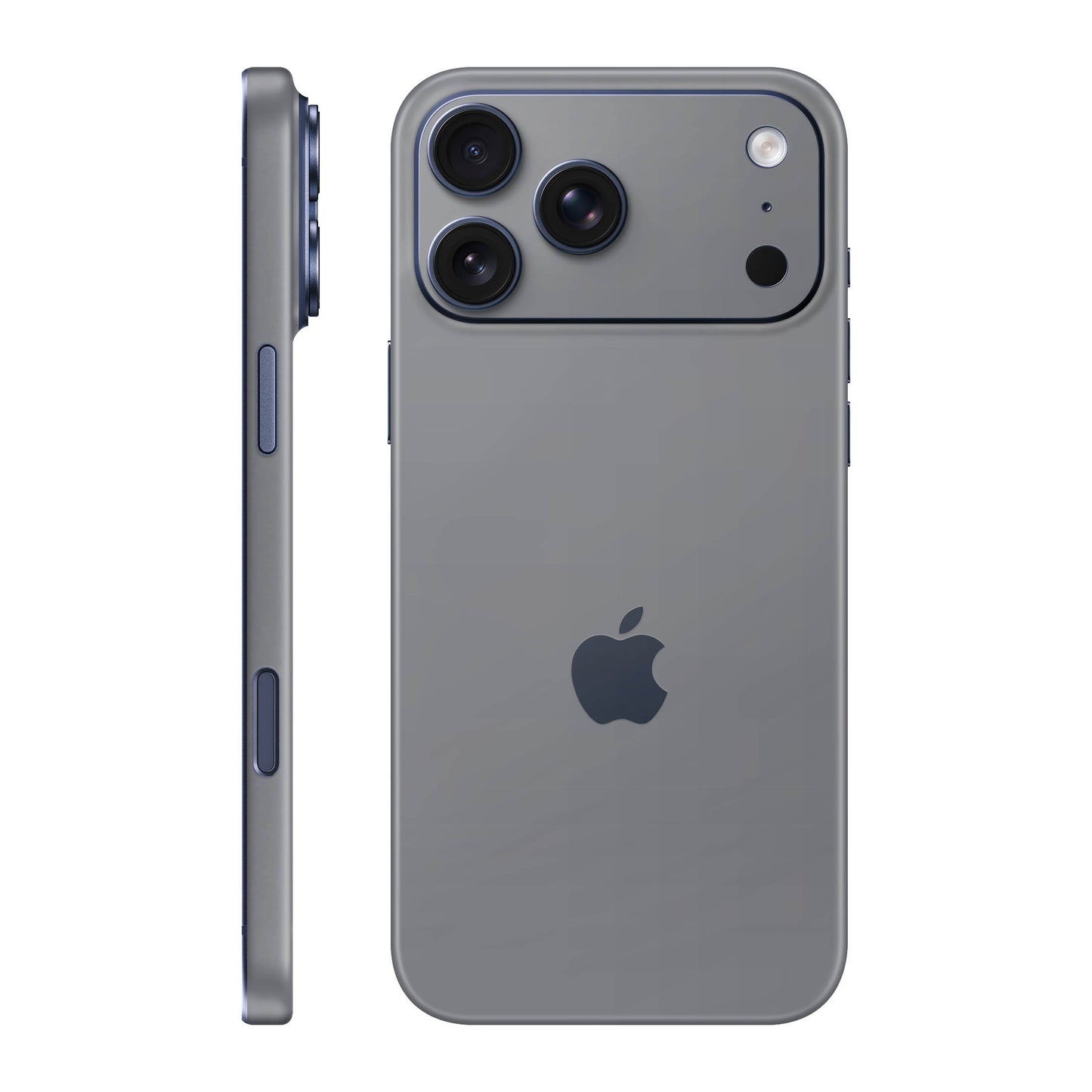 Folie de protectie iPhone 17 Pro Max, eSkins Unique, Skin Mat Gri