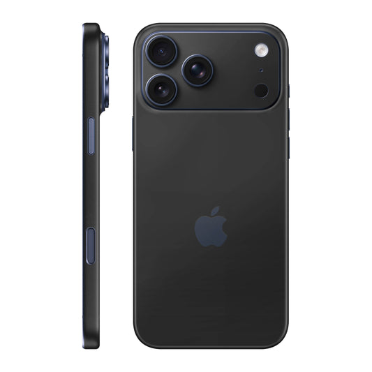 Folie de protectie iPhone 17 Pro Max, eSkins Unique, Skin Mat Negru