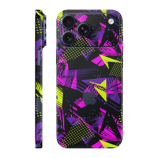Folie de protectie iPhone 17 Pro Max, eSkins Signature, Skin Urban Graffiti