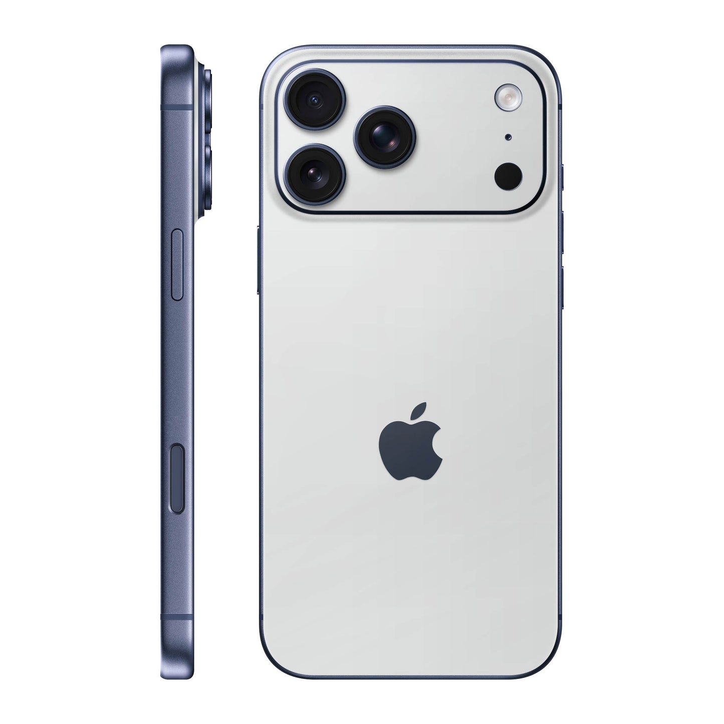 Folie de protectie iPhone 17 Pro Max, eSkins Unique, Skin Mat Alb