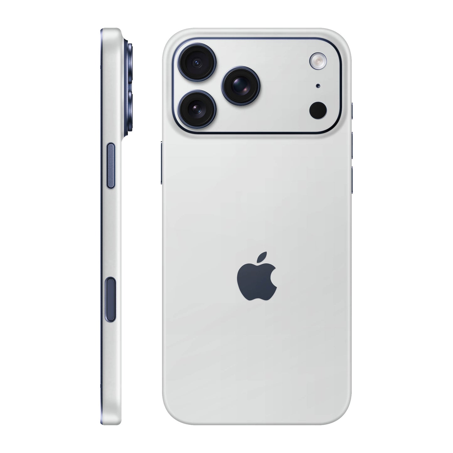 Folie de protectie iPhone 17 Pro Max, eSkins Unique, Skin Mat Alb