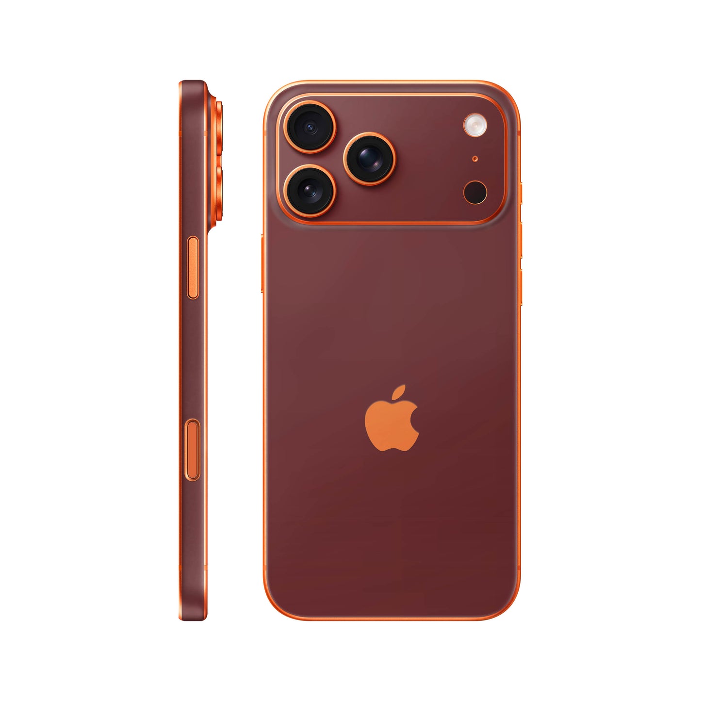 Folie de protectie iPhone 17 Pro, eSkins Unique, Skin Mat Cupru